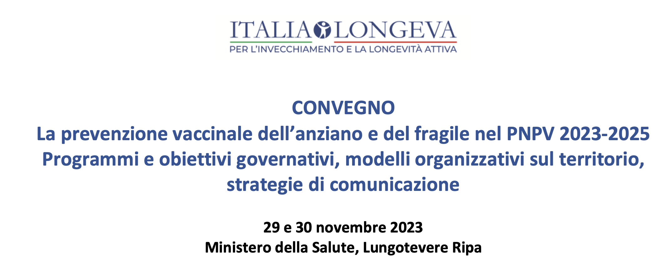 La prevenzione vaccinale dell&rsquo;anziano e del fragile nel PNPV 2023-2025